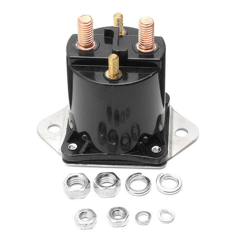 Viefow 12V Club Car Starter Solenoid,Gas Golf Cart Solenoid Fits Club Car 1984-Up DS/04+ Precedent Gas Solenoid Clubcar Replaces Part Number:1012275, 1013609, 435-154,1012275 - Image 1